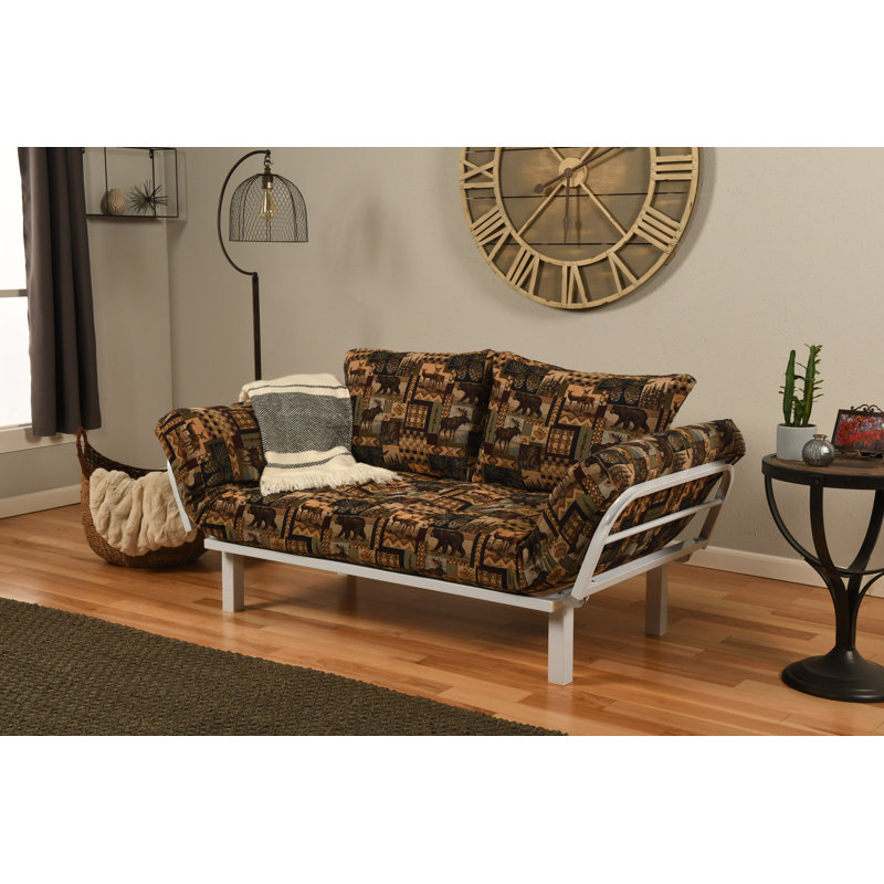 Loon Peak® Denico Twin 72'' Wide Pillow Back Futon Chair & Reviews